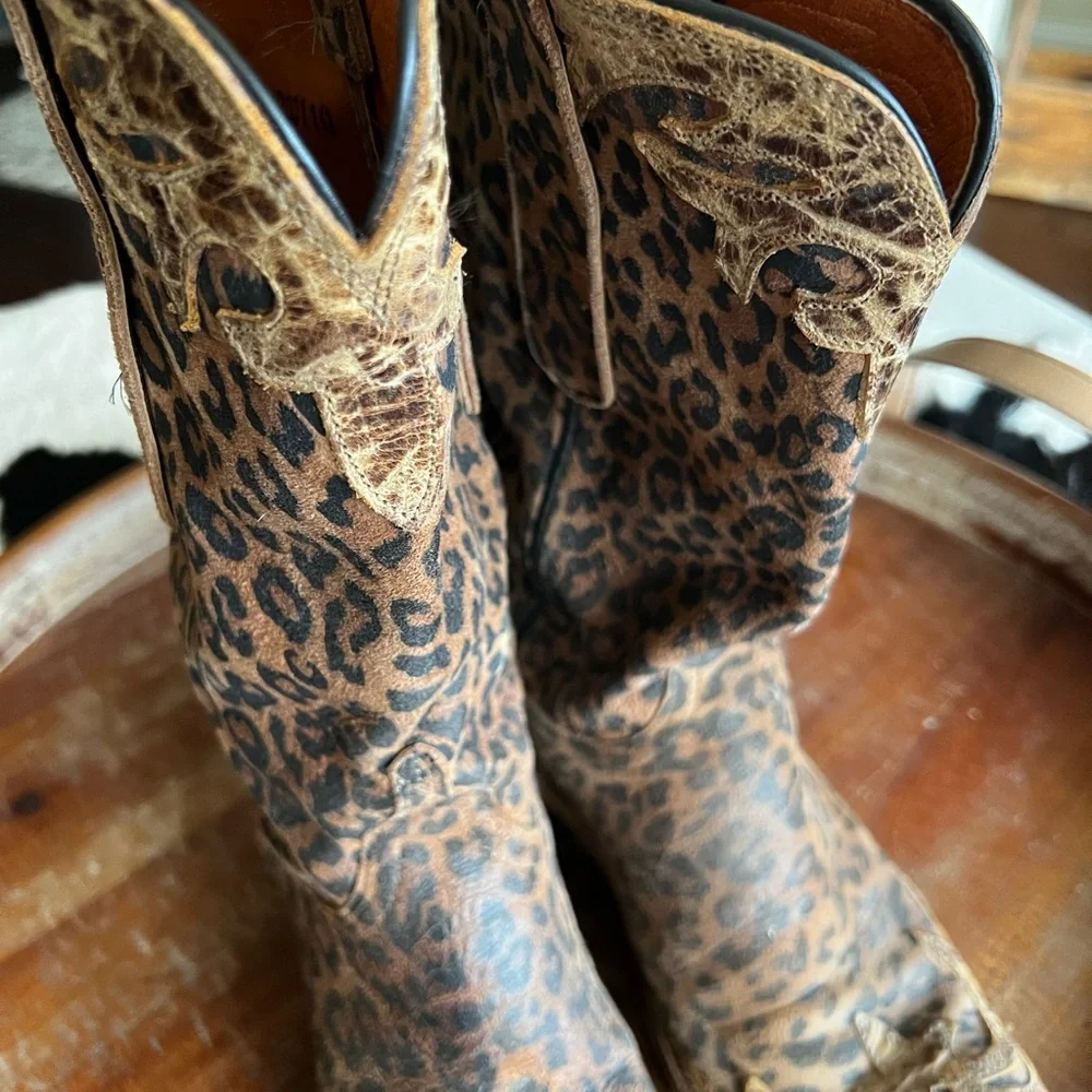Lucchese leopard boots 1883 - Picture 3 of 12